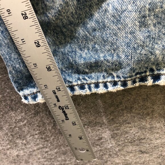 Gap 90s Loose Jeans Mens 33x32 Button Fly Blue Light Wash Cotton Relaxed Baggy - Picture 9 of 10